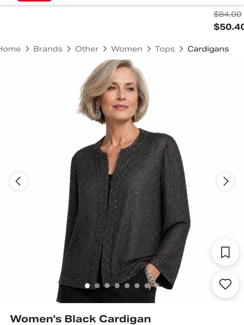 Laurence Kazar black silk beaded evening jacket, size Medium, vintage